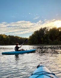 Kayaking was so much fun