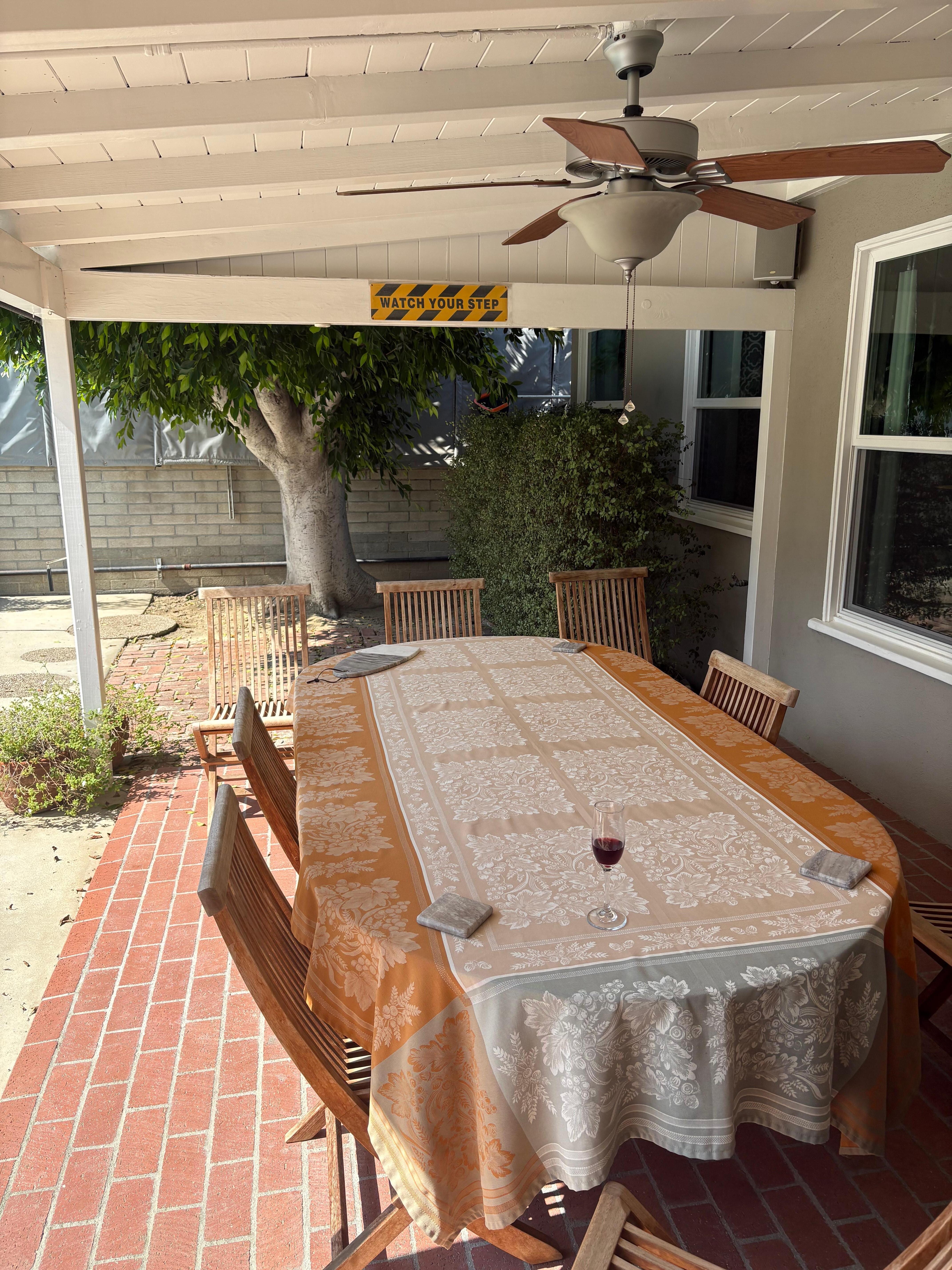 Backyard table