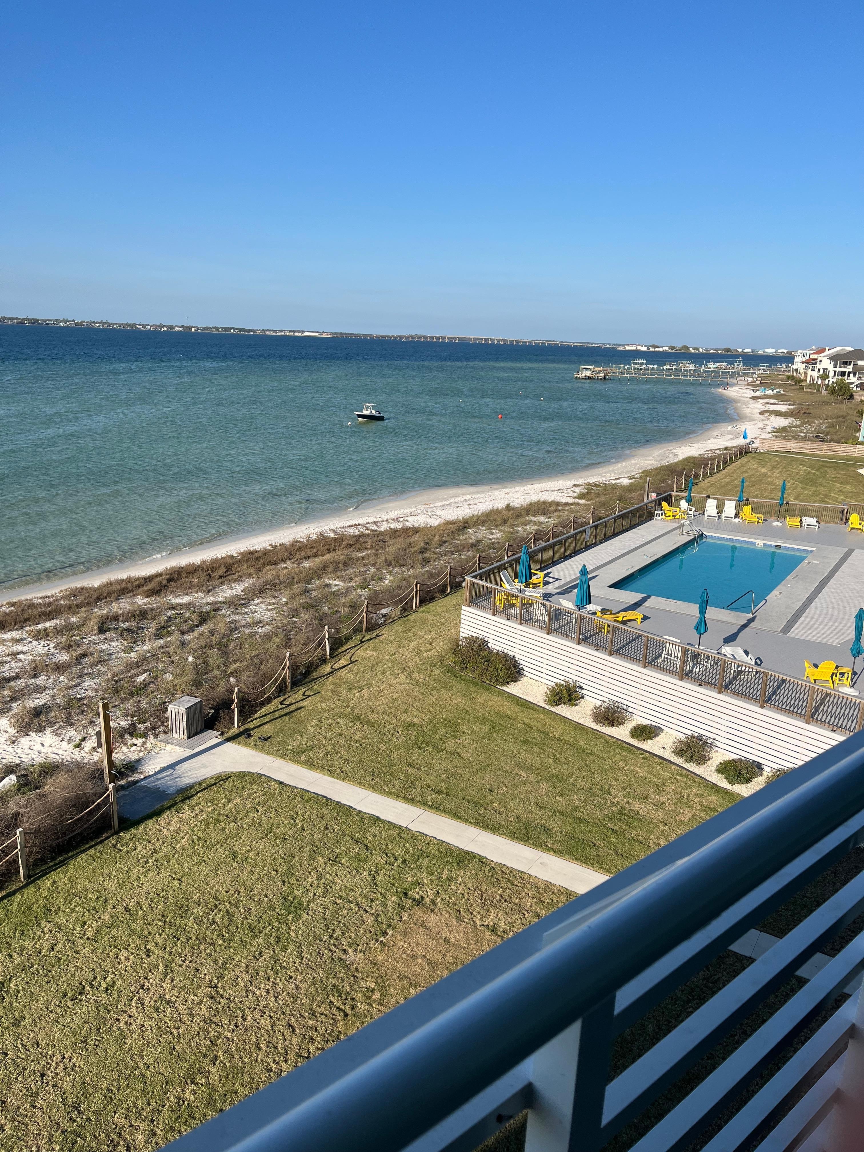 View from living room balcony.