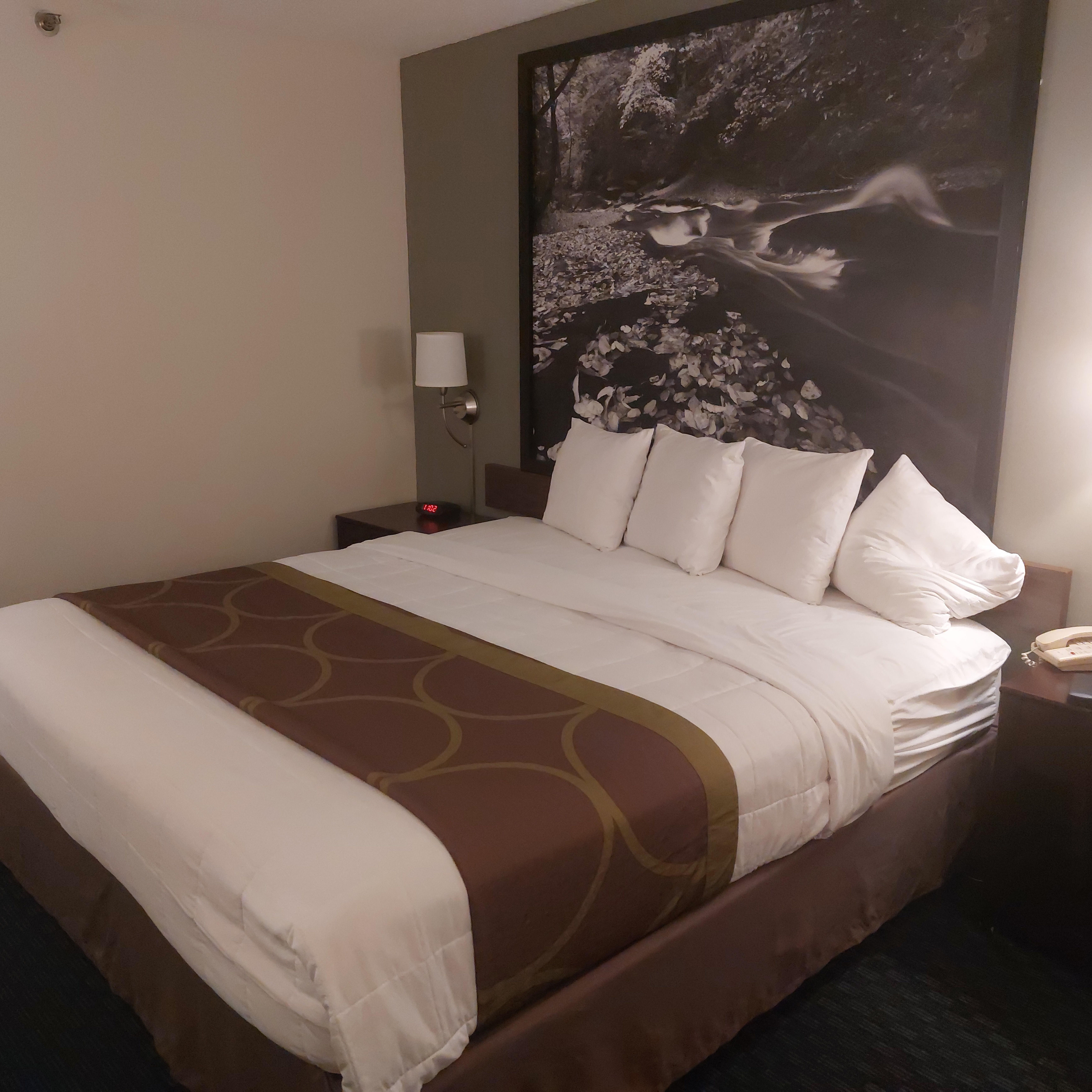 Very comfortable bed