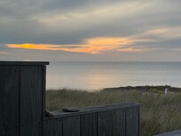 Early evening from the door