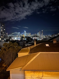 View from balcony on Sydney Harbour