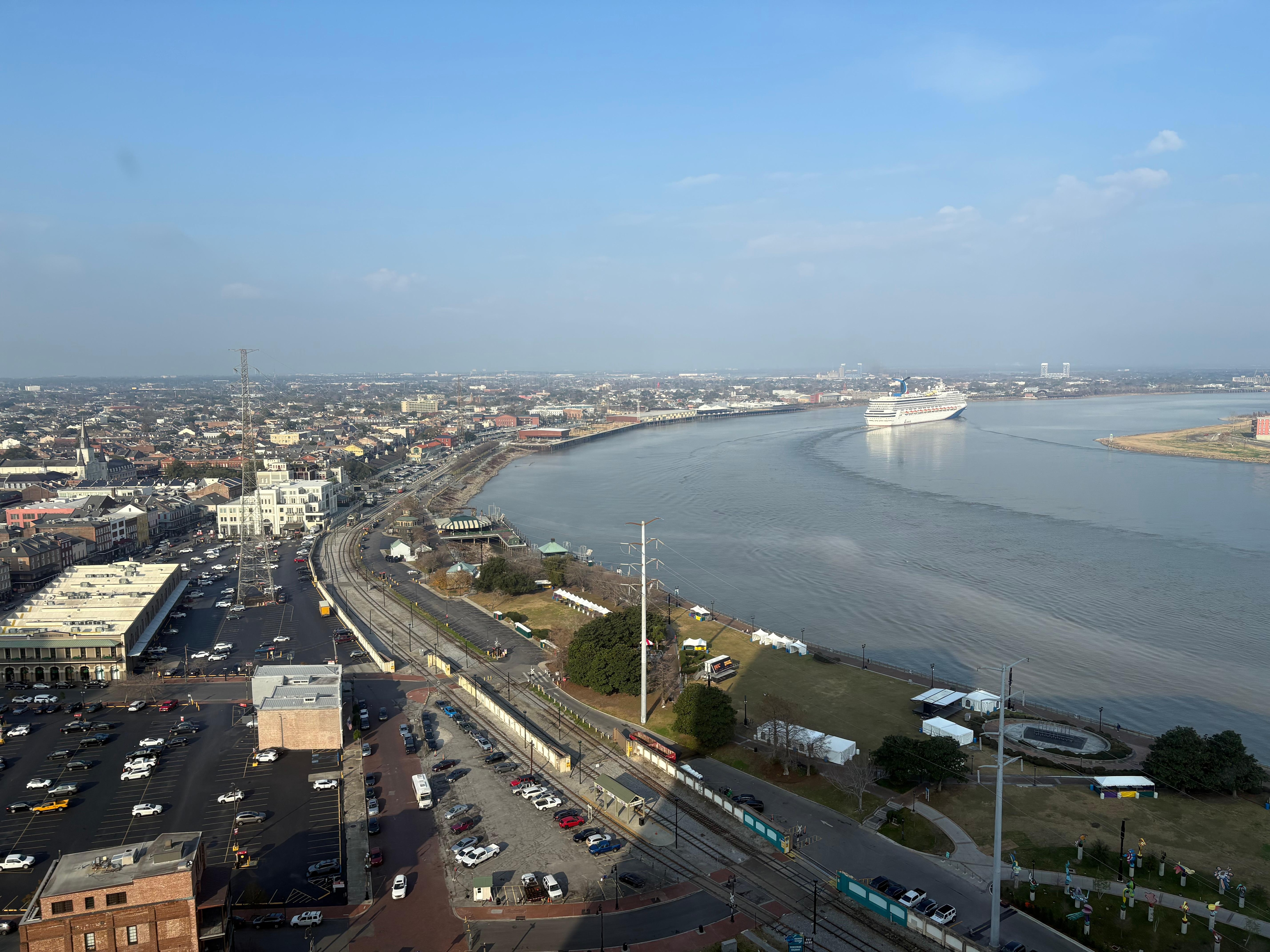 Magnificent views from our room 