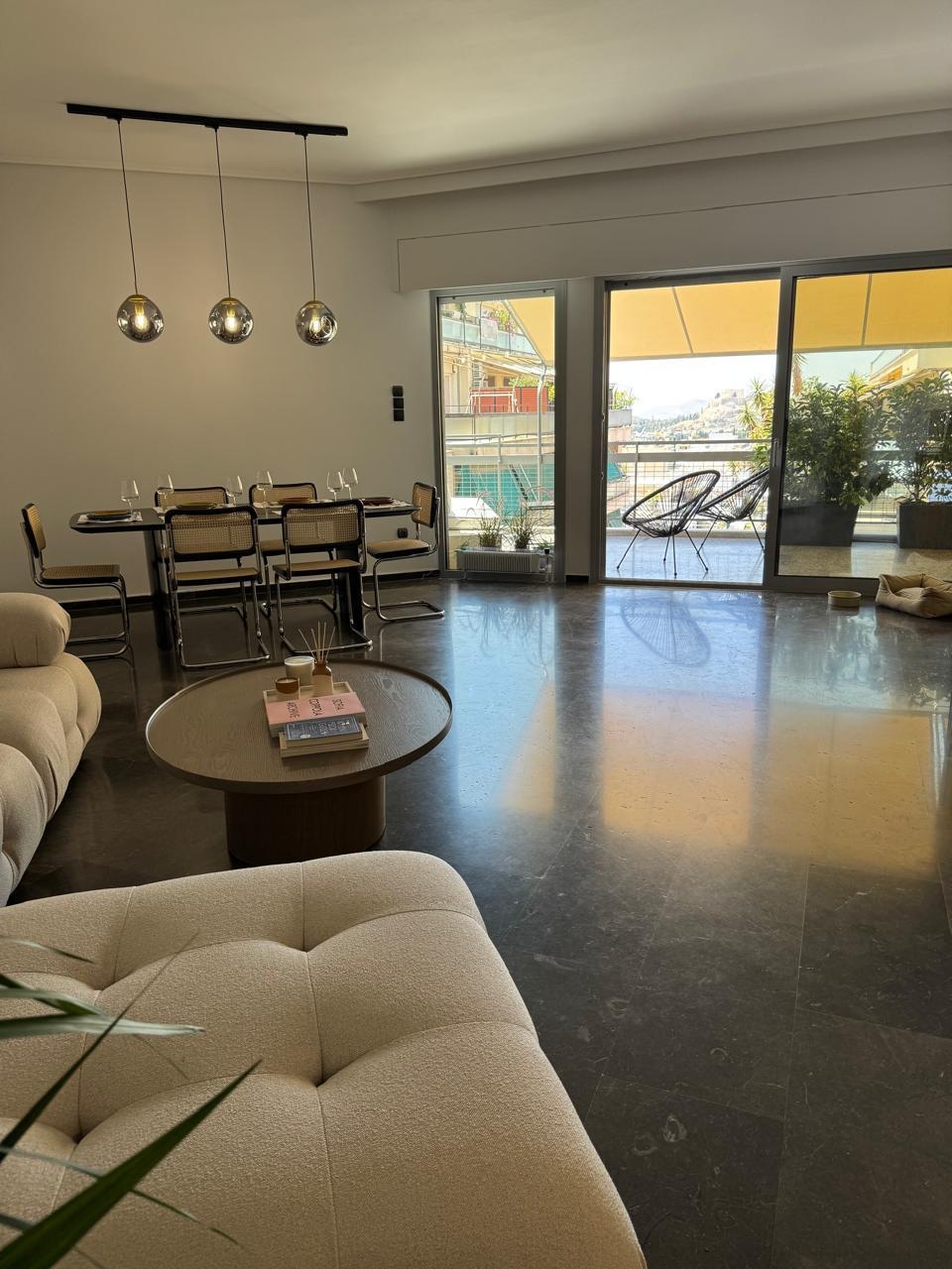 Our first view coming in