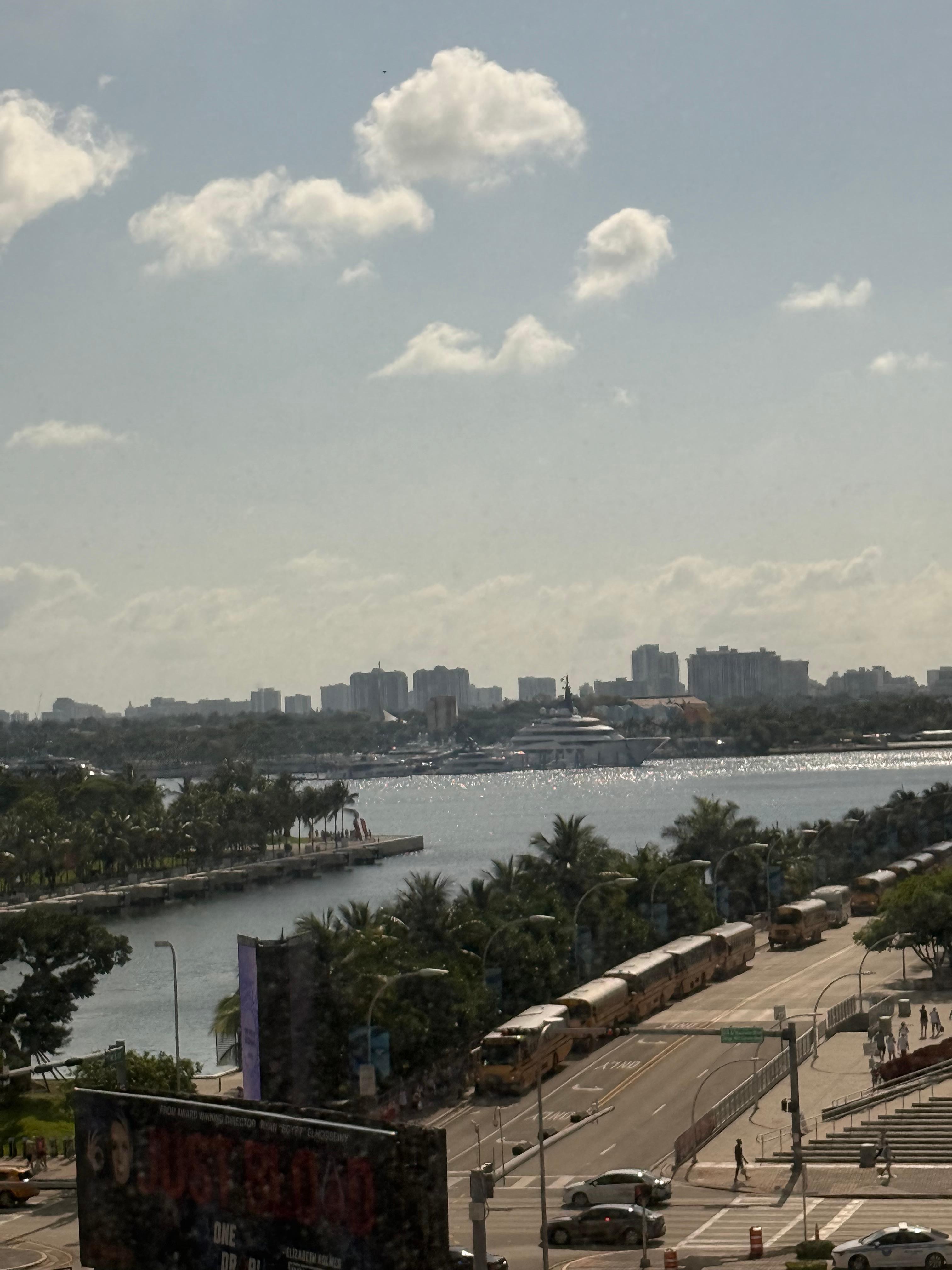 View from our room 