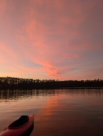 Sunset from the dock