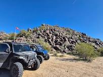 Rocks with the petroglyphs