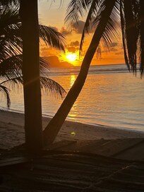 Sunrise and sunset were spectacular