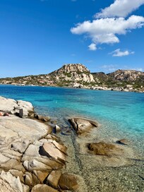 Walking distance beach with a local trattoria and dive shop