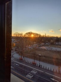 Sunset from our room