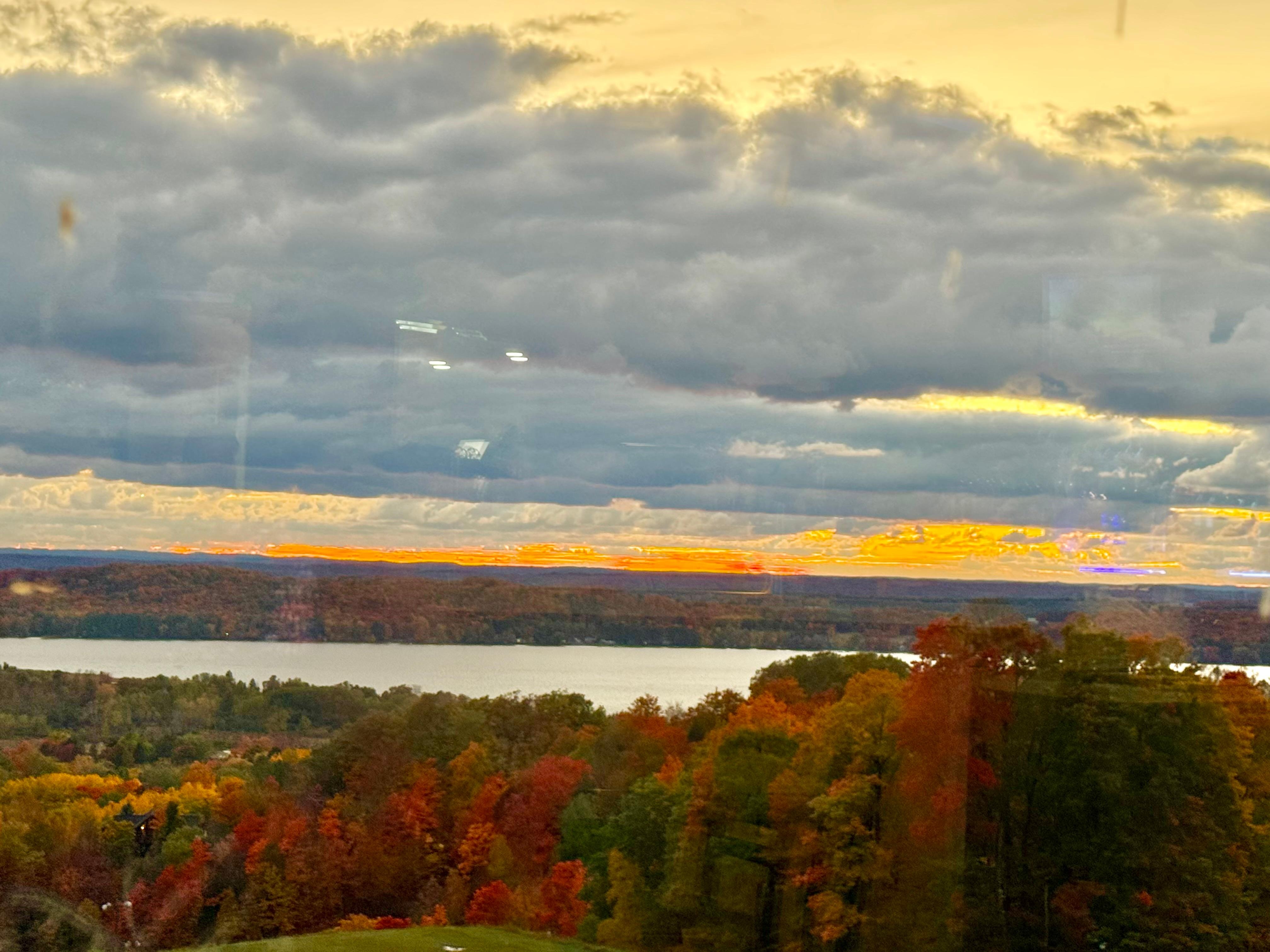 view from hotel dining roon