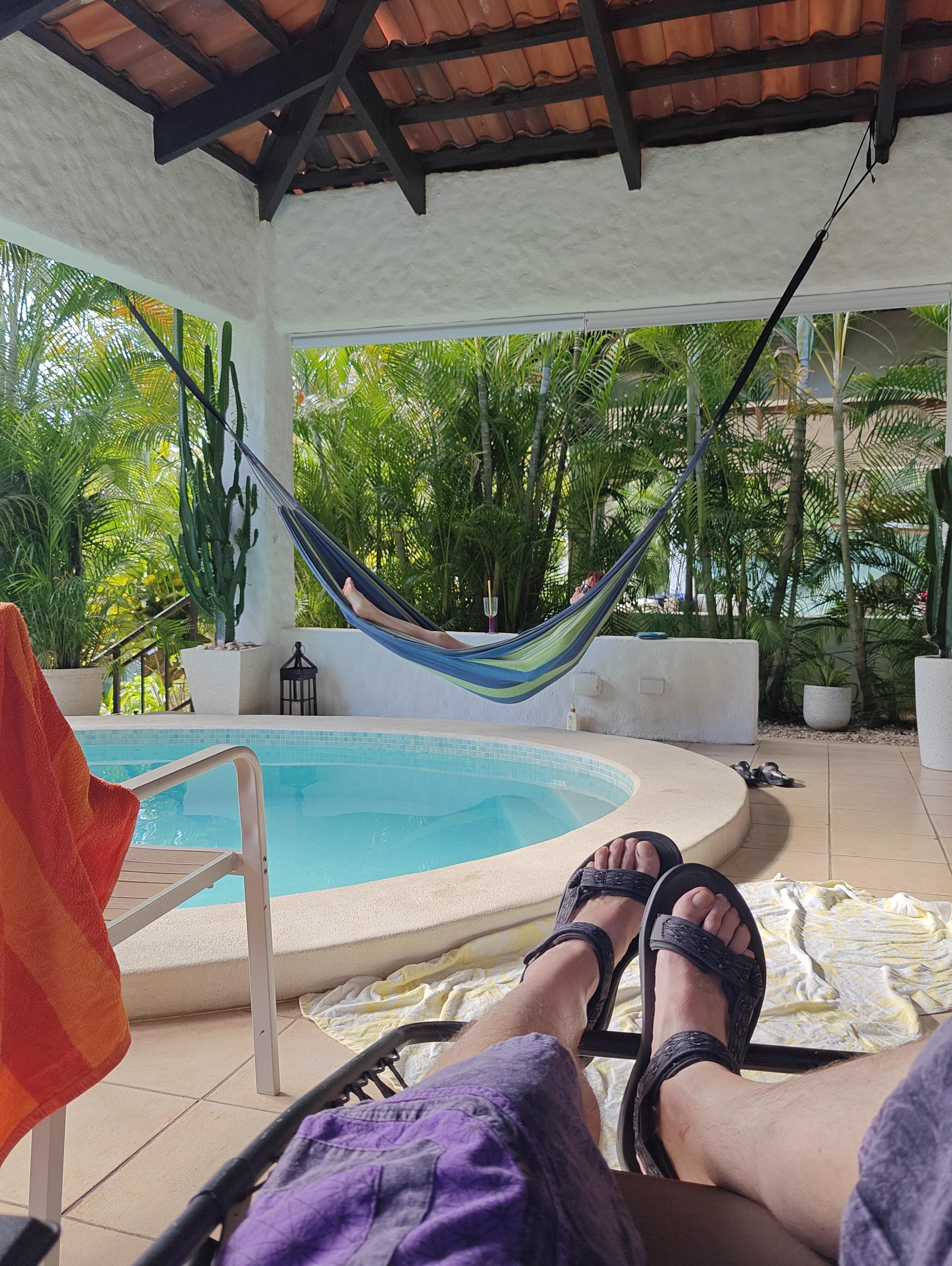 Perfect plunge pool!