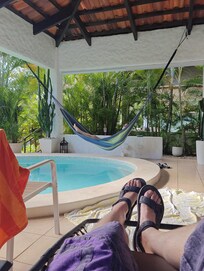 Perfect plunge pool!