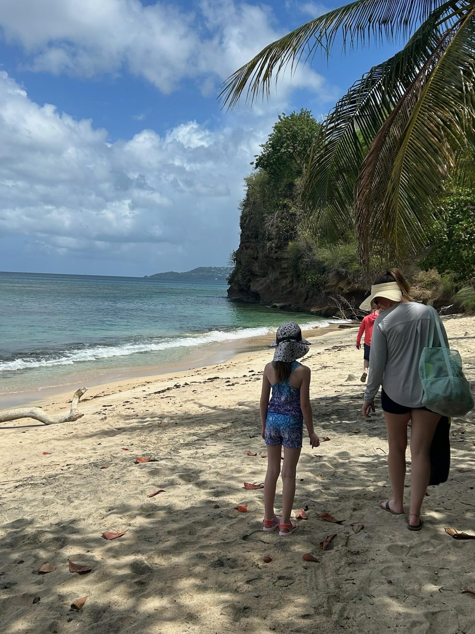 Our favorite beach in the world, quick 5 min walk