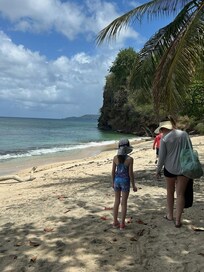 Our favorite beach in the world, quick 5 min walk