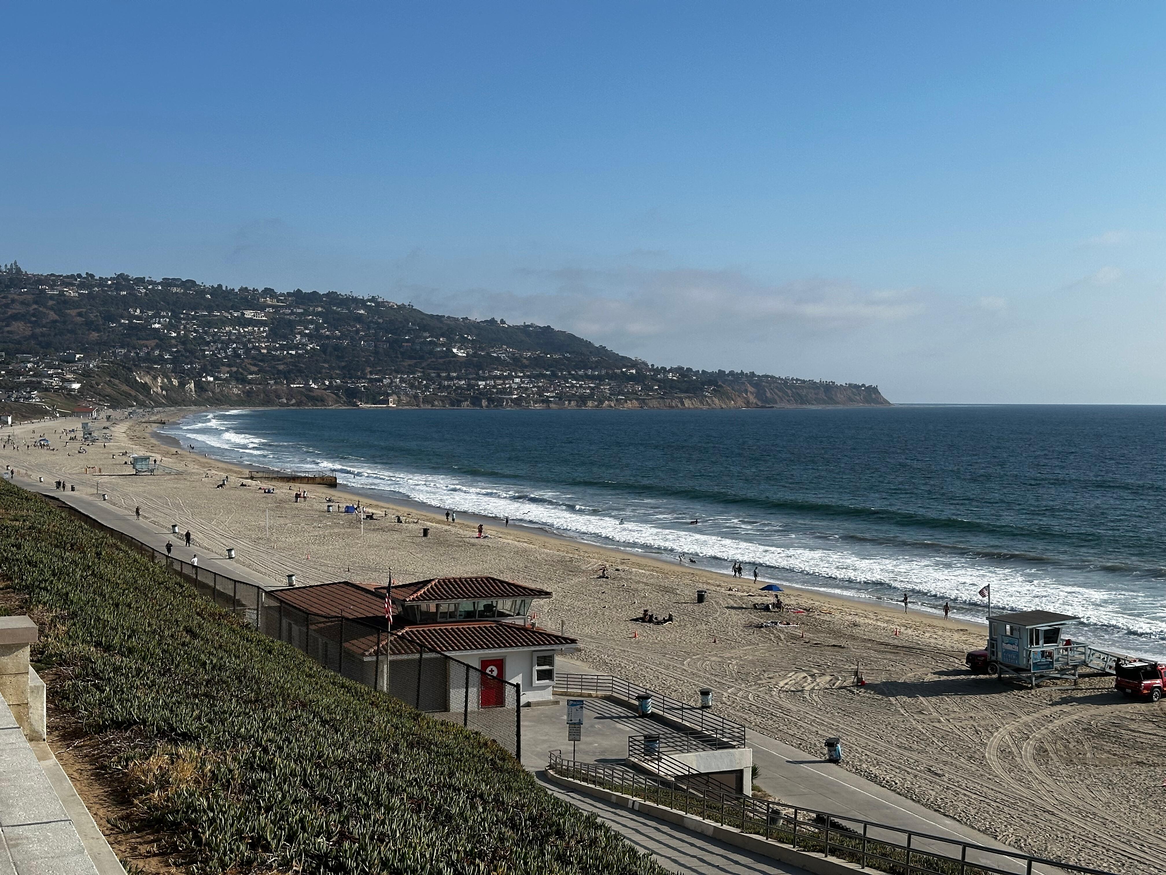 Avenue C beach view and entrance