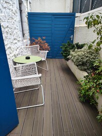 Terraza con acceso desde la habitación