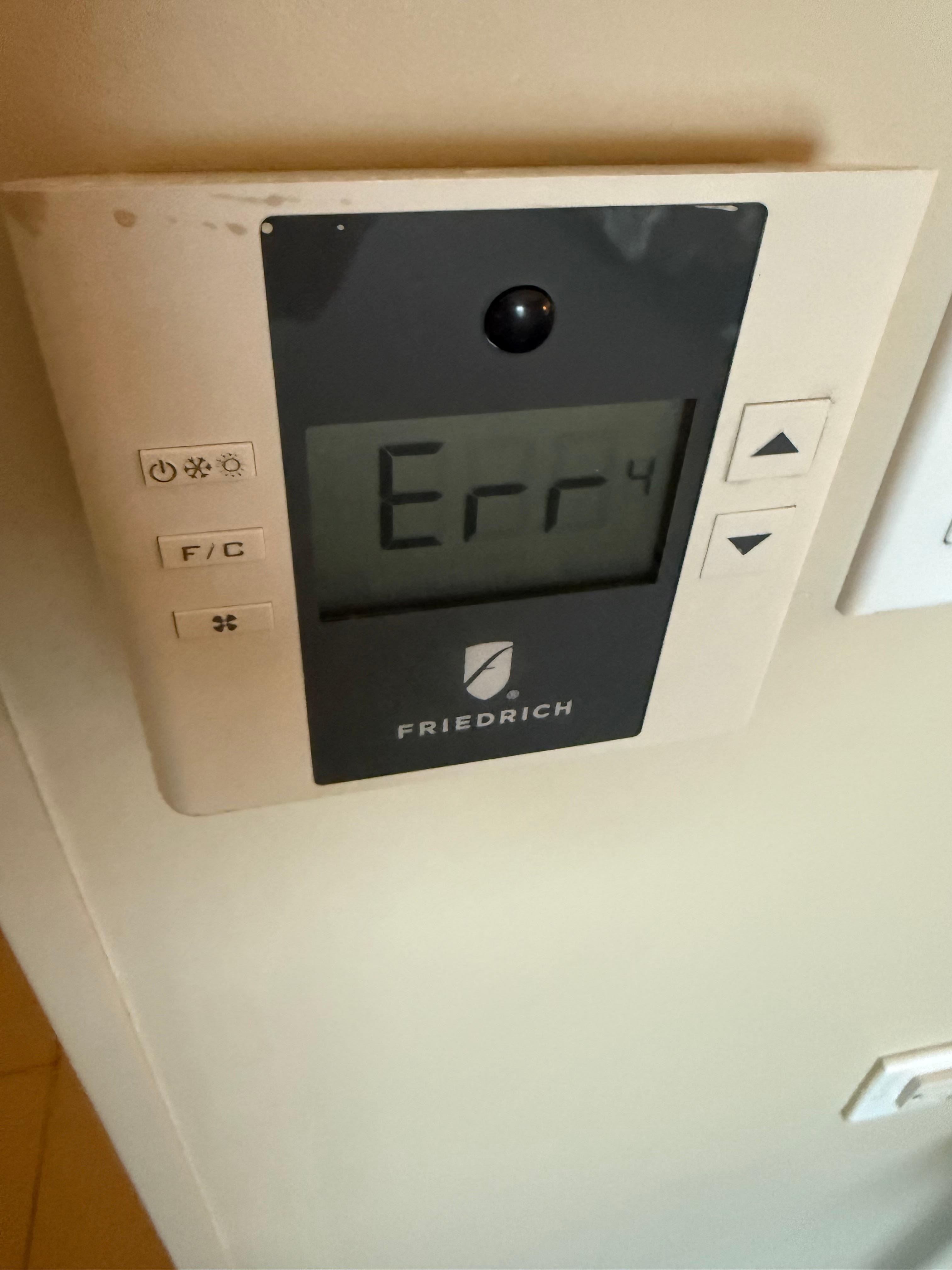 Broken AC/thermostat
