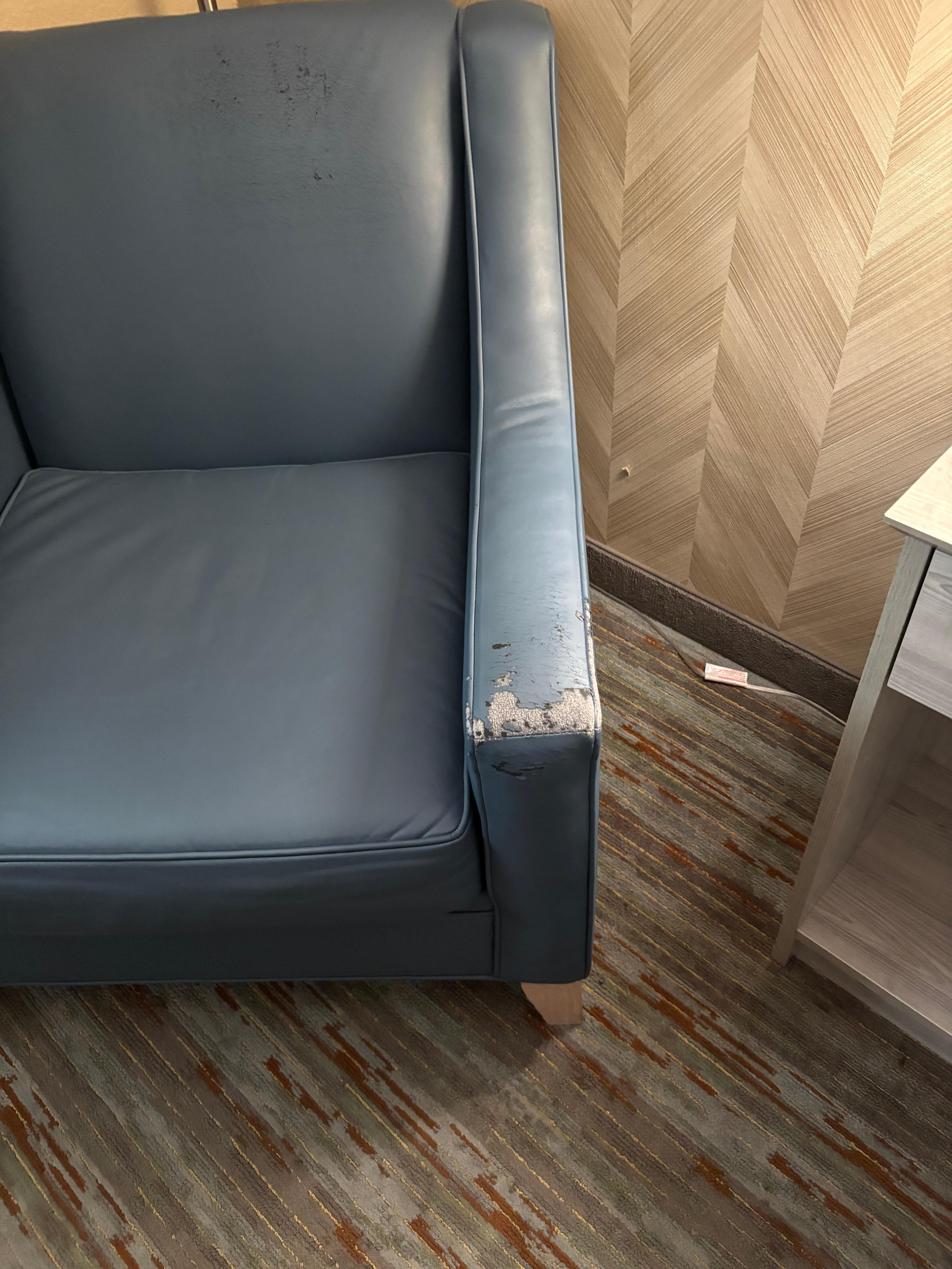 Furniture is old