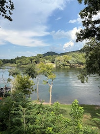 View of White River from motel