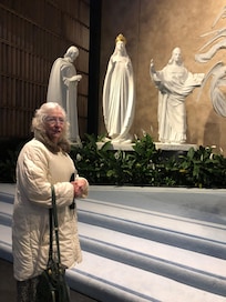 Sculpture of Knock apparition