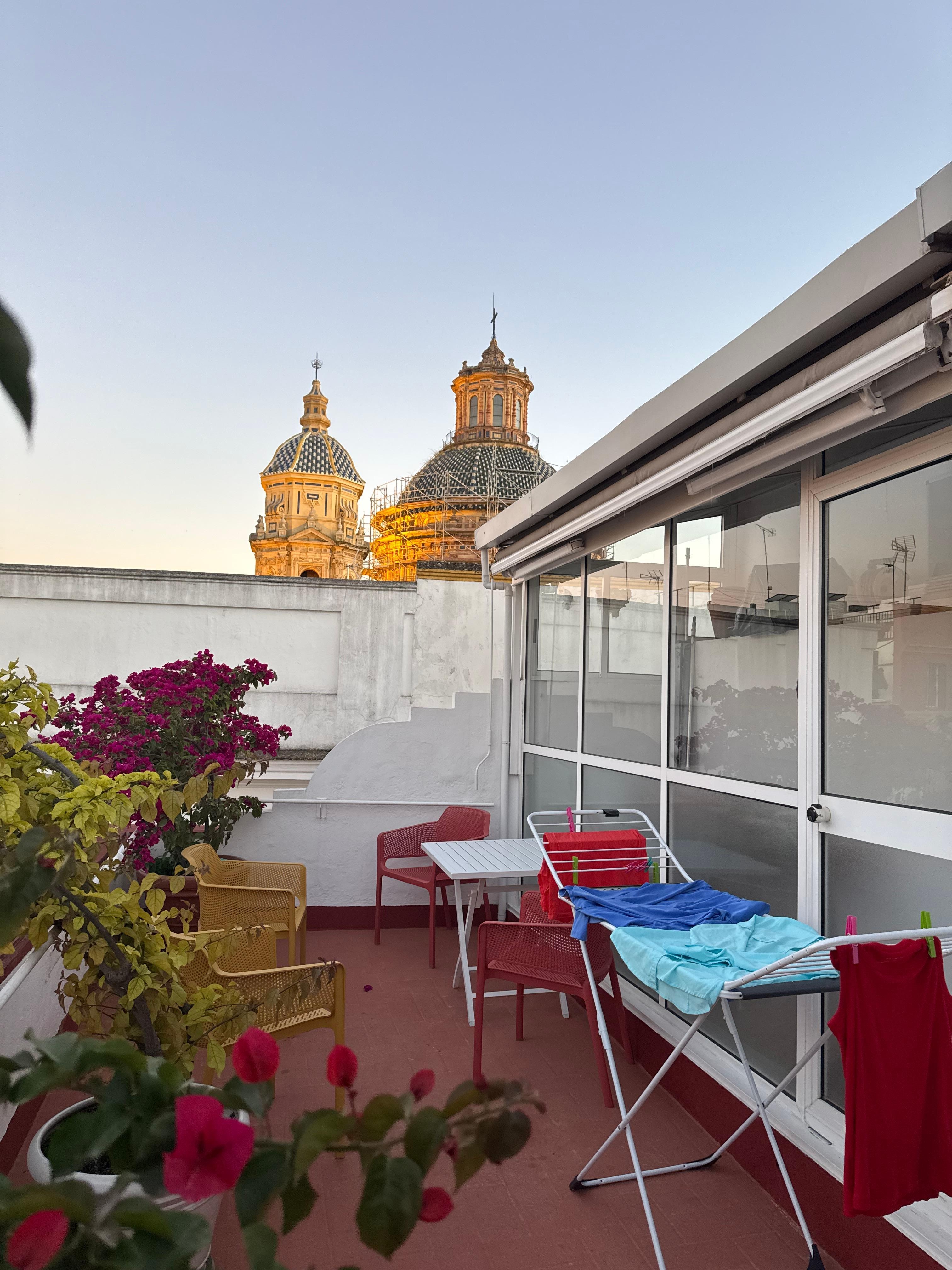 Stunning view from the balcony!