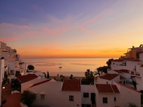 Sunset from the terrace.