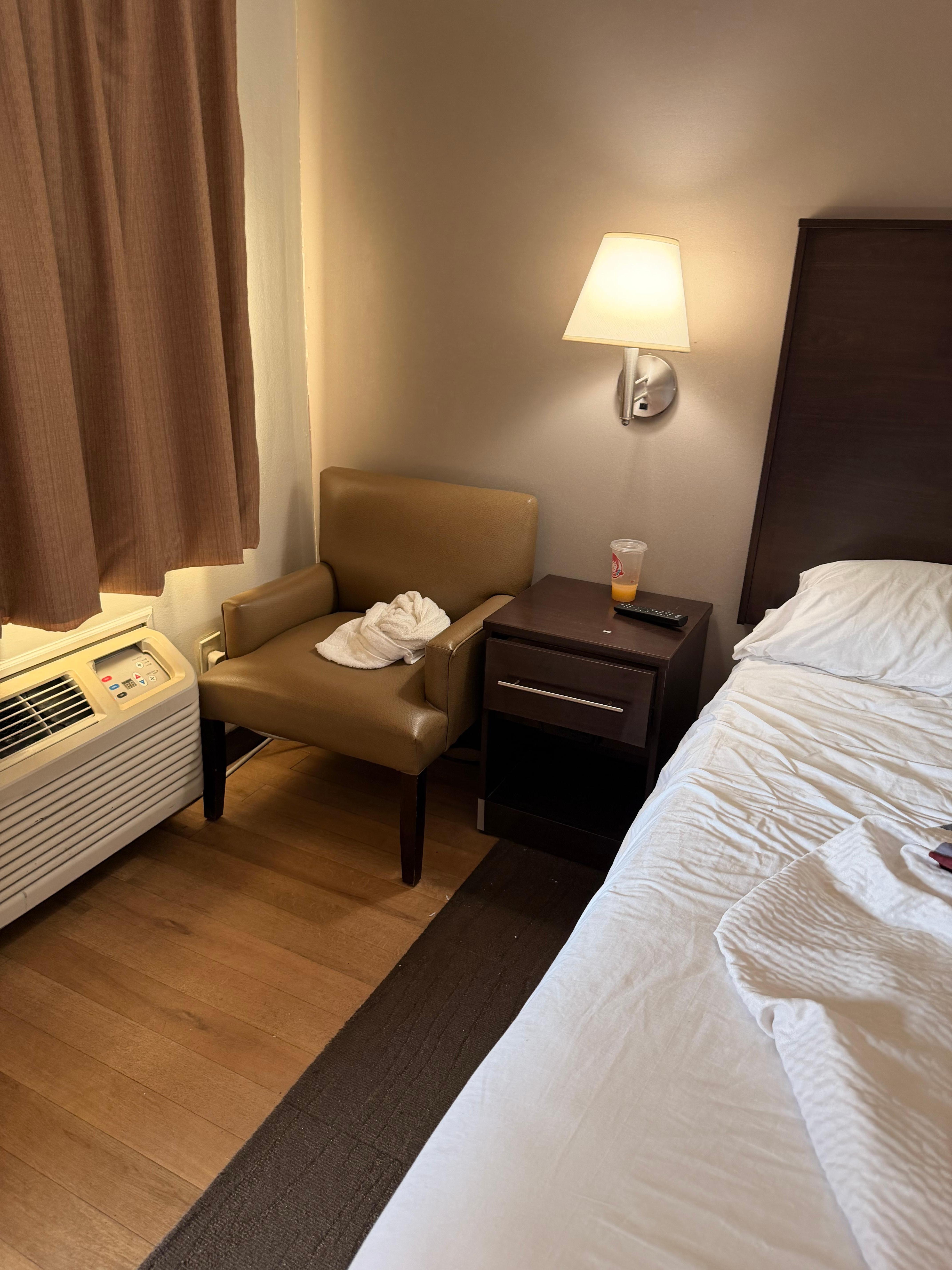 When I first walked in