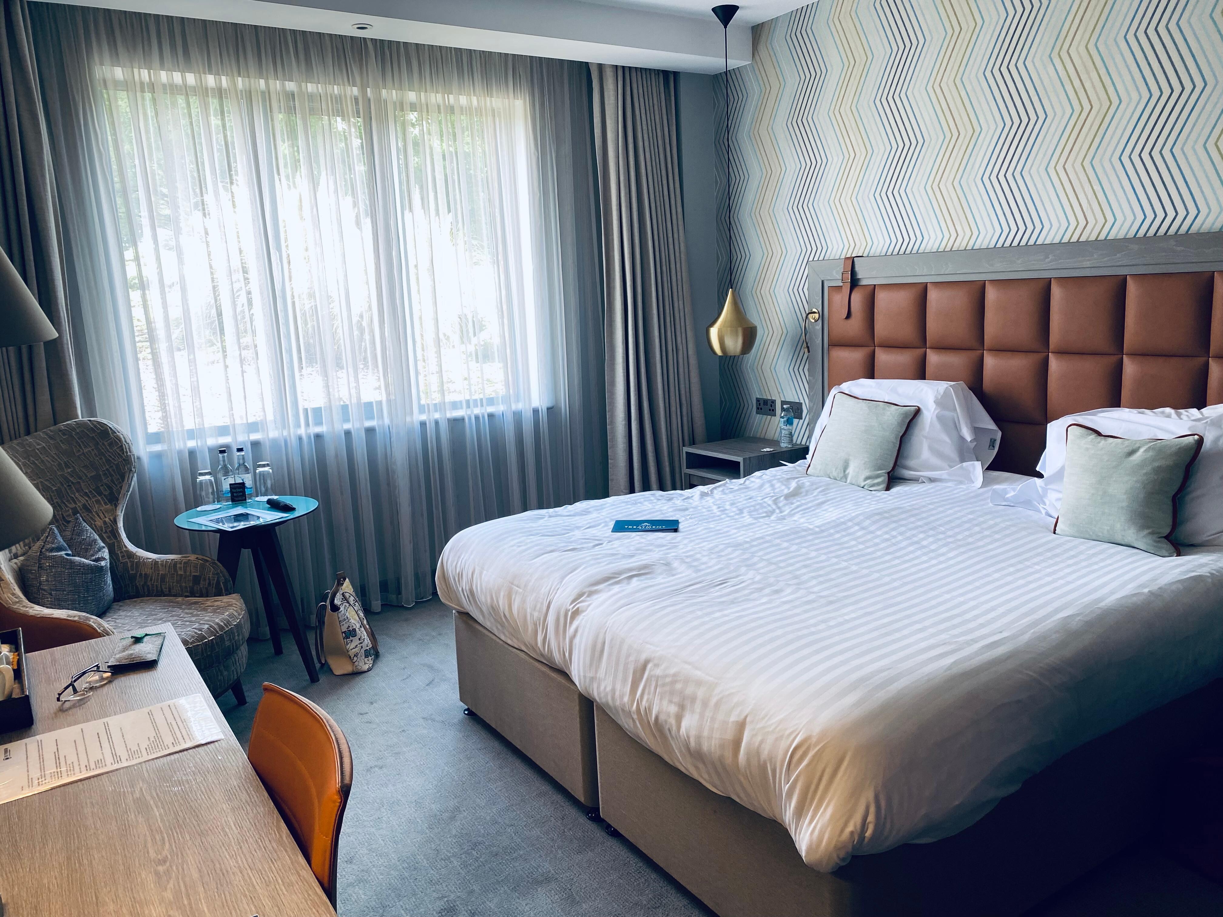 Spacious, clean and comfortable bedroom. 