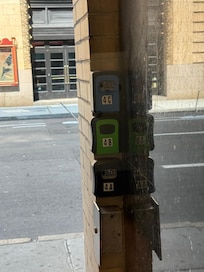 Lock Boxes Outside