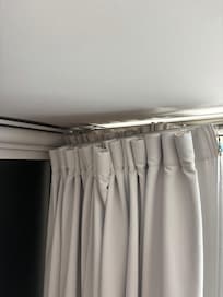 Broken curtains