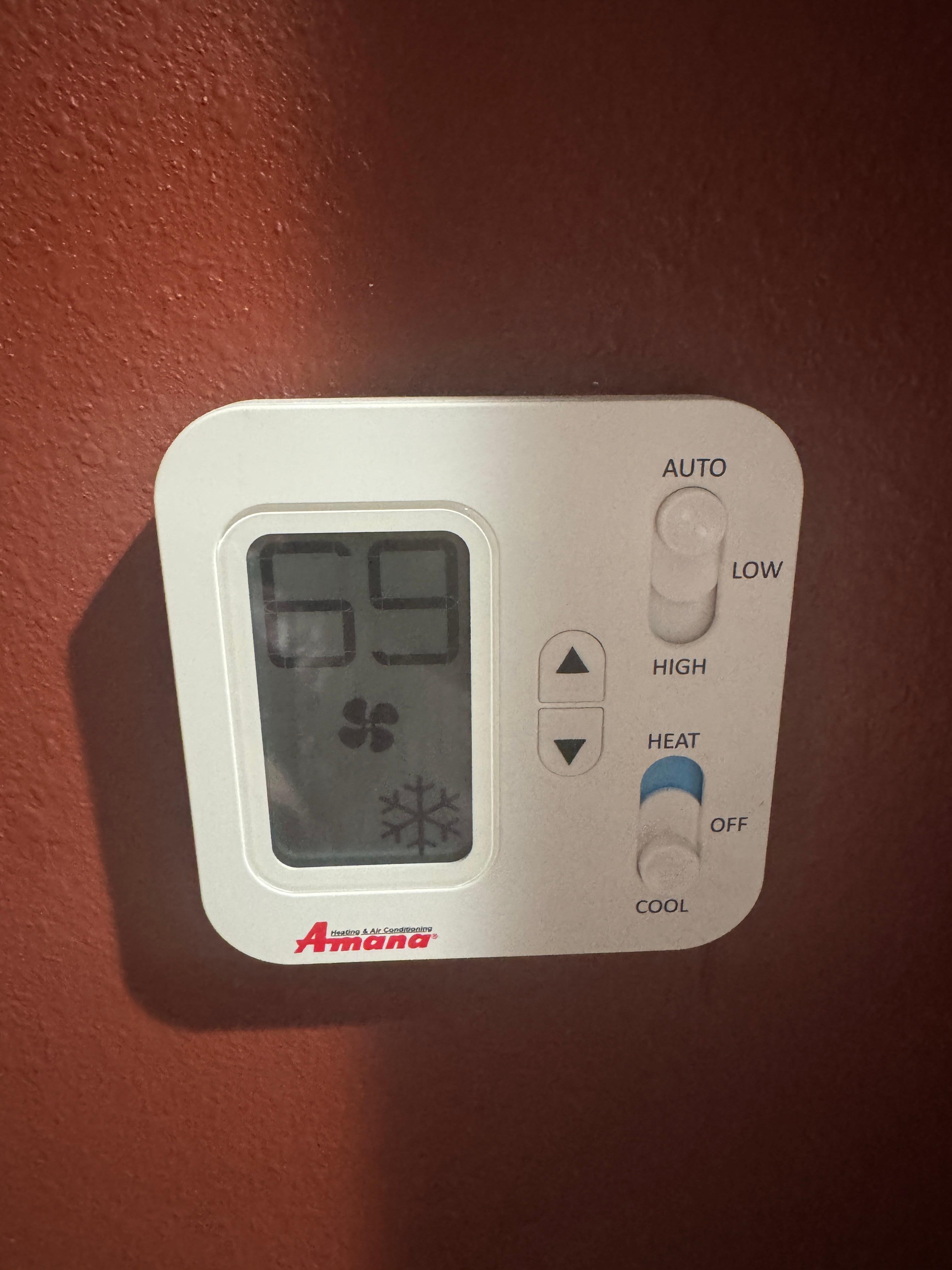 This thermostat was for show , did not work