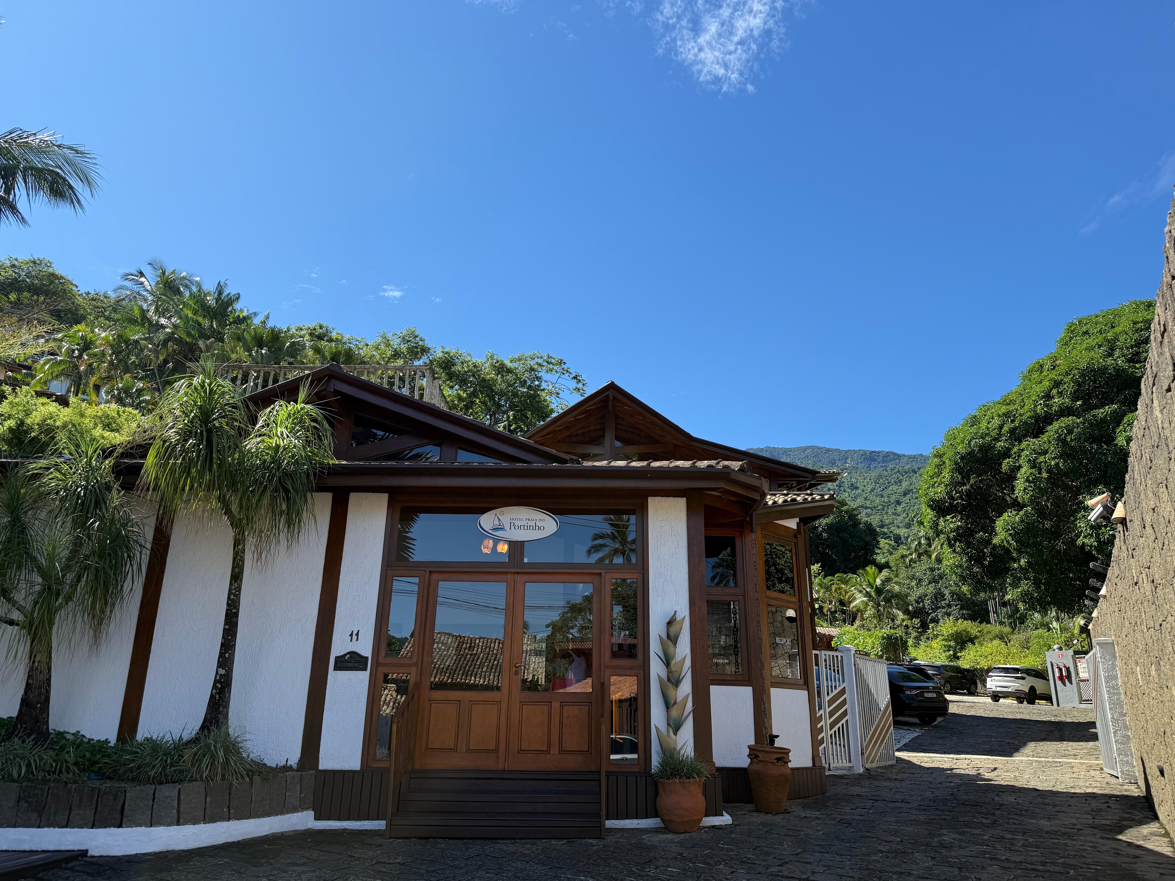 Beach right across the street