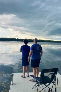 Loving the early morning lake