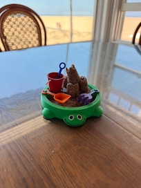 View from kitchen table