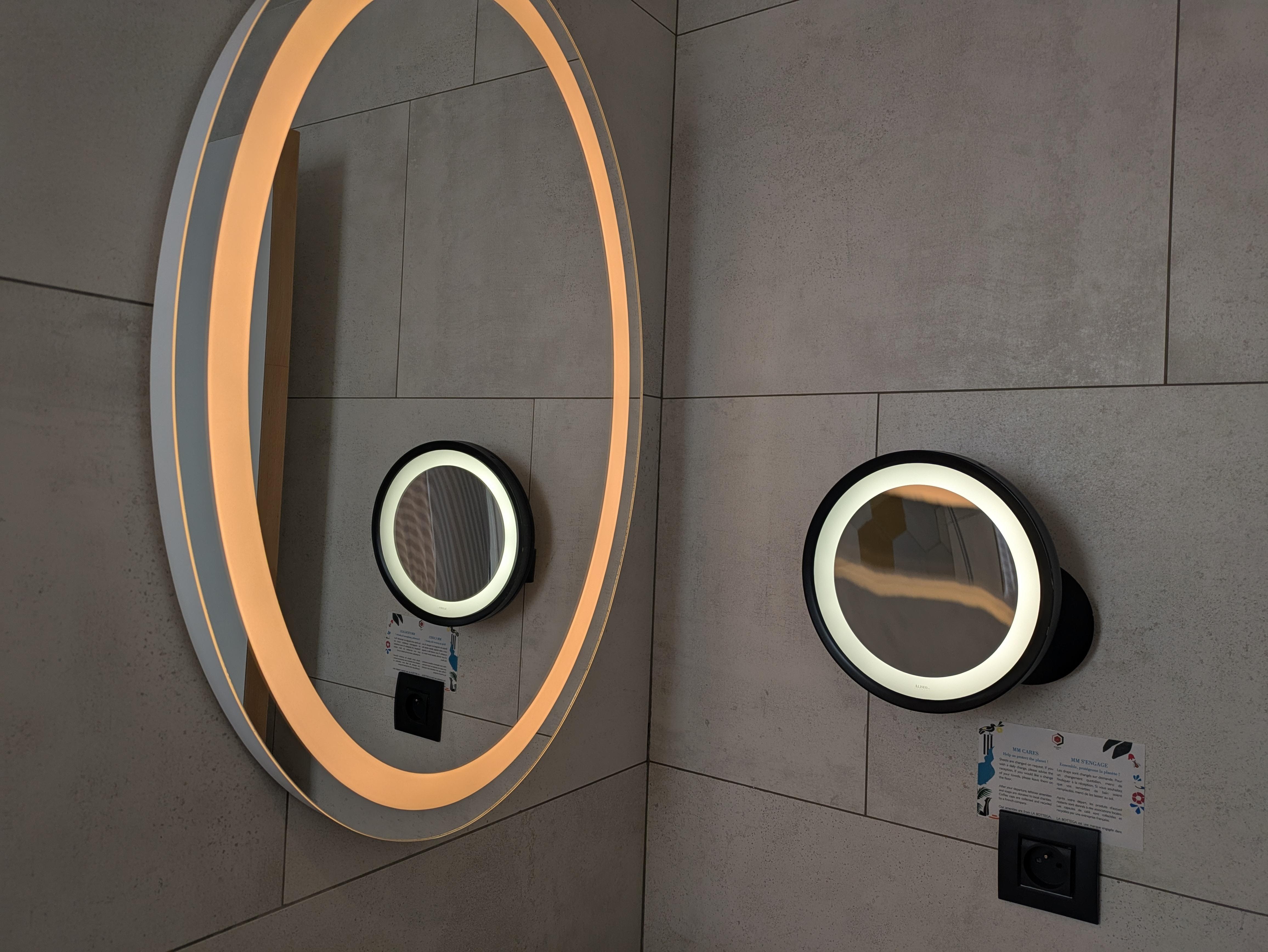 Two-TWO makeup mirrors! 