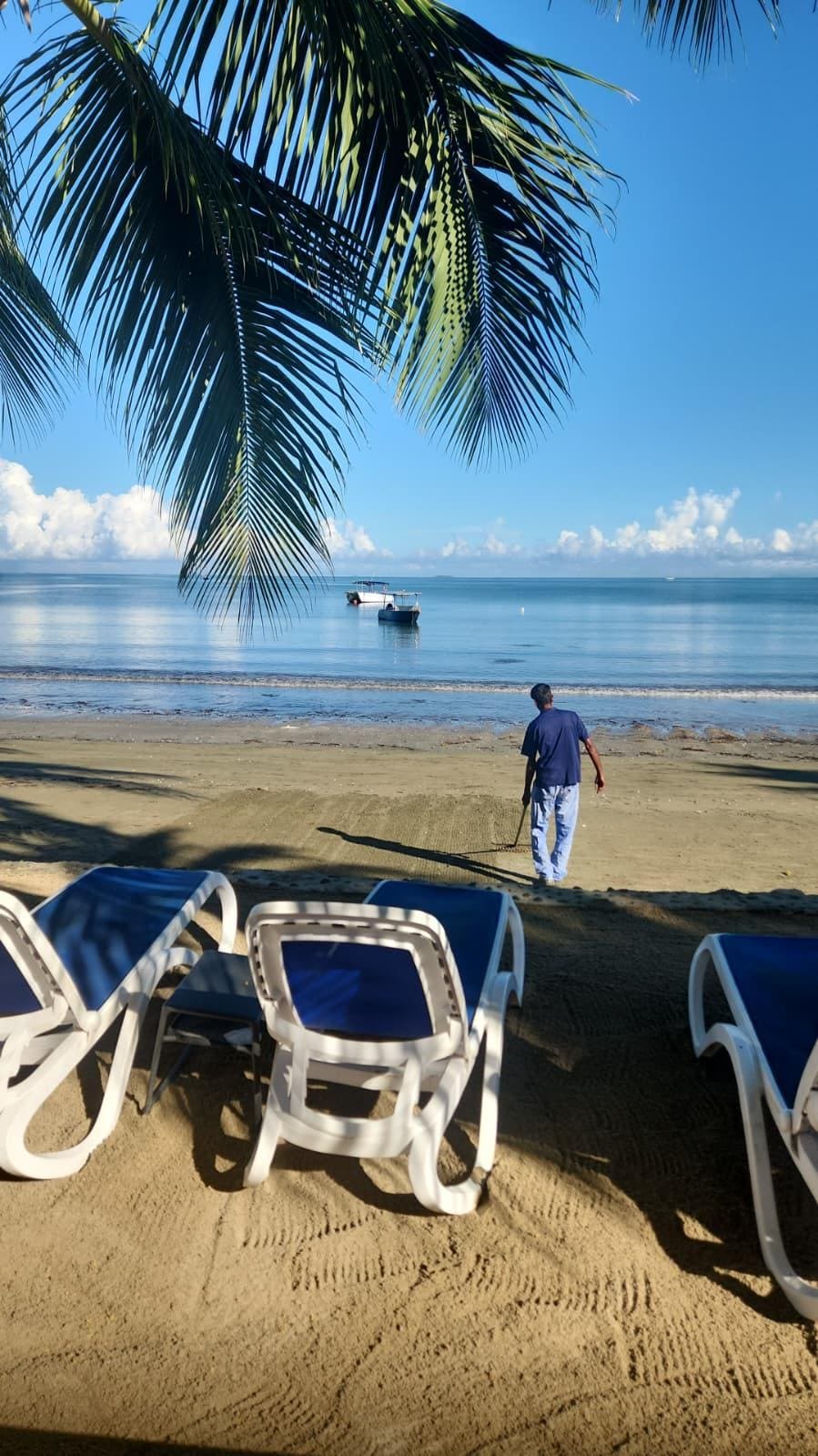 View from the resort 