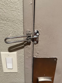 Lock broken multiple times