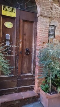 Front door to rooms