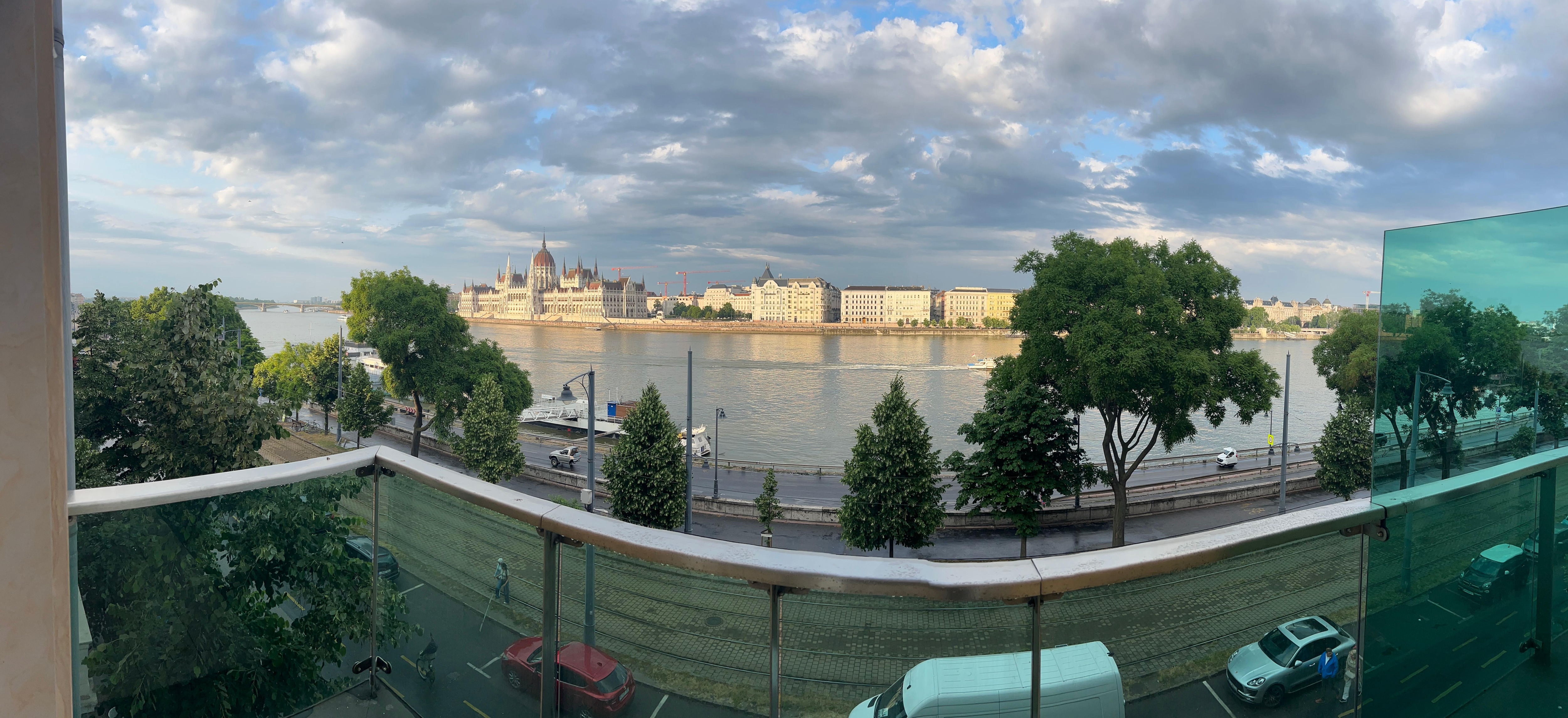 View from the balcony.