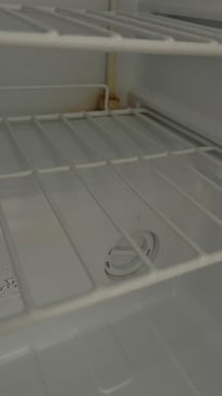 Rusty and unclean fridge
