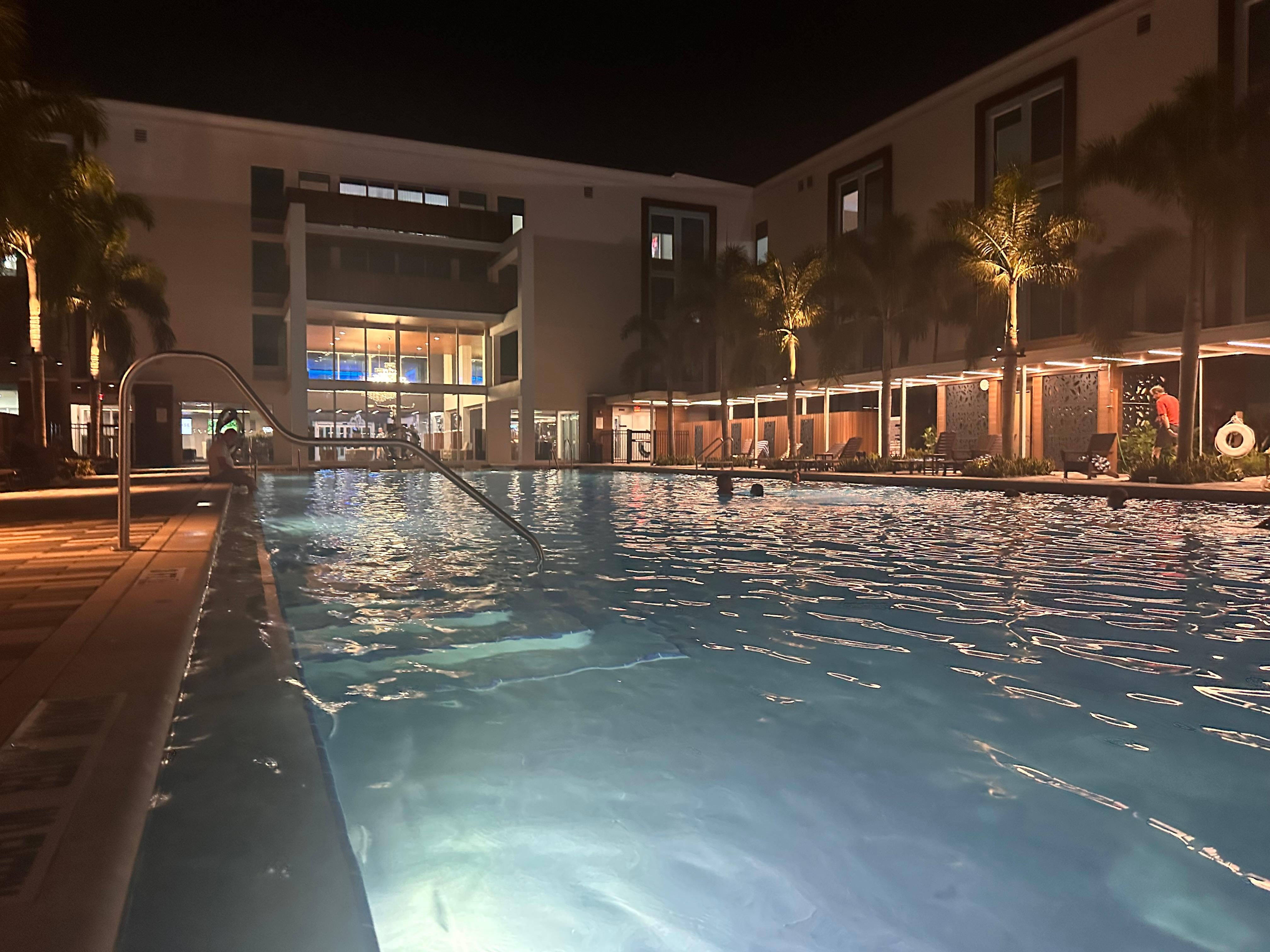 Only one pool but it’s huge