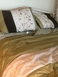 Soiled/stained bedding