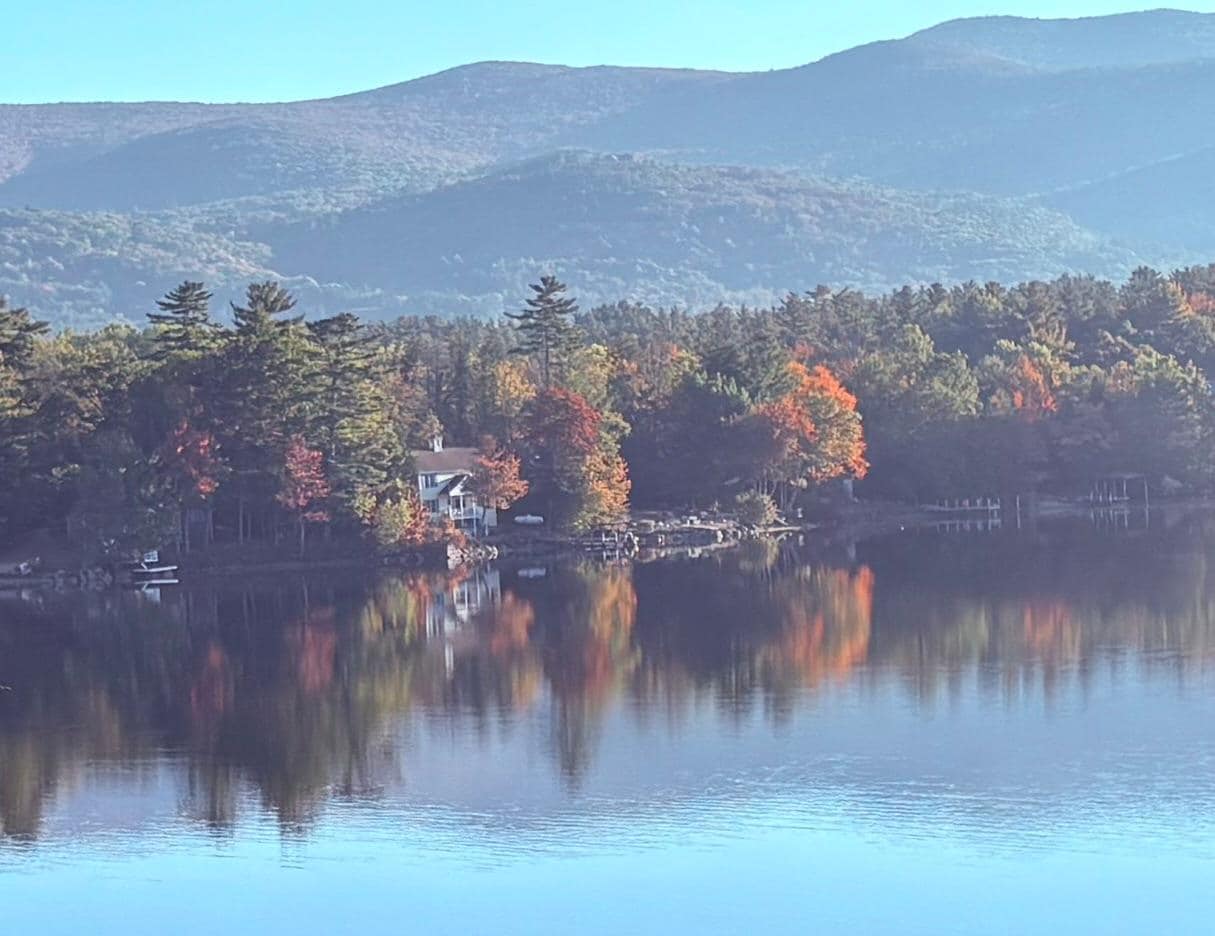 The view from the deck is stunning!