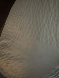 Another stain on the blanket(hope it’s a stain)