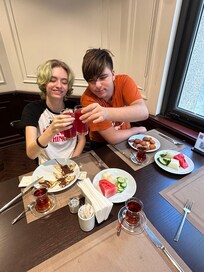 My teens were even happy with the breakfast buffet, they offered chicken nuggets and french fries, and hotdog for breakfast for my son and my daughter enjoyed the French toast and the crêpes with Nutella!
