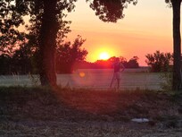 A daily sunset show only 1 minute walk down to the end of the road. The surrounding area is simply stunning surroundings