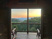 View from the kitchen table