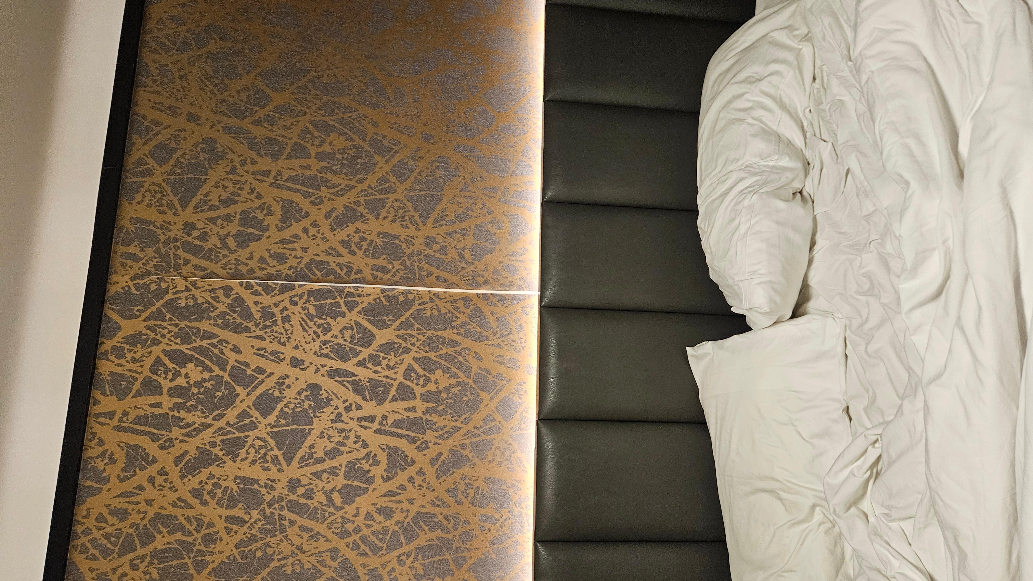 Peeling wall paper