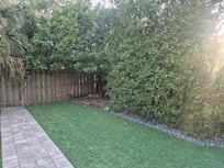 Backyard green space